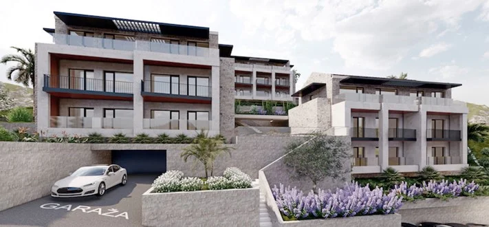 New Residential Complex under Construction in Muo, Kotor