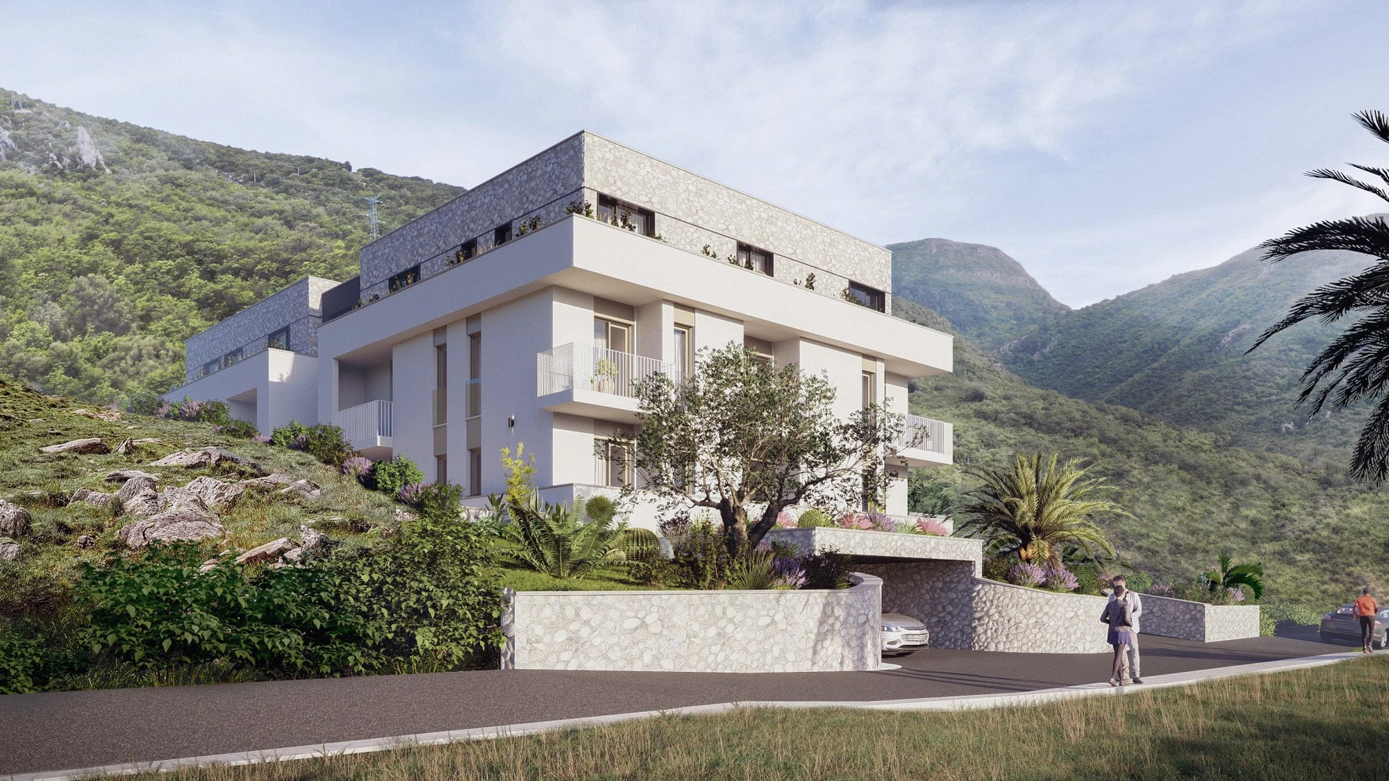 Modern Residential Complex in Lastva Grbaljska, Budva
