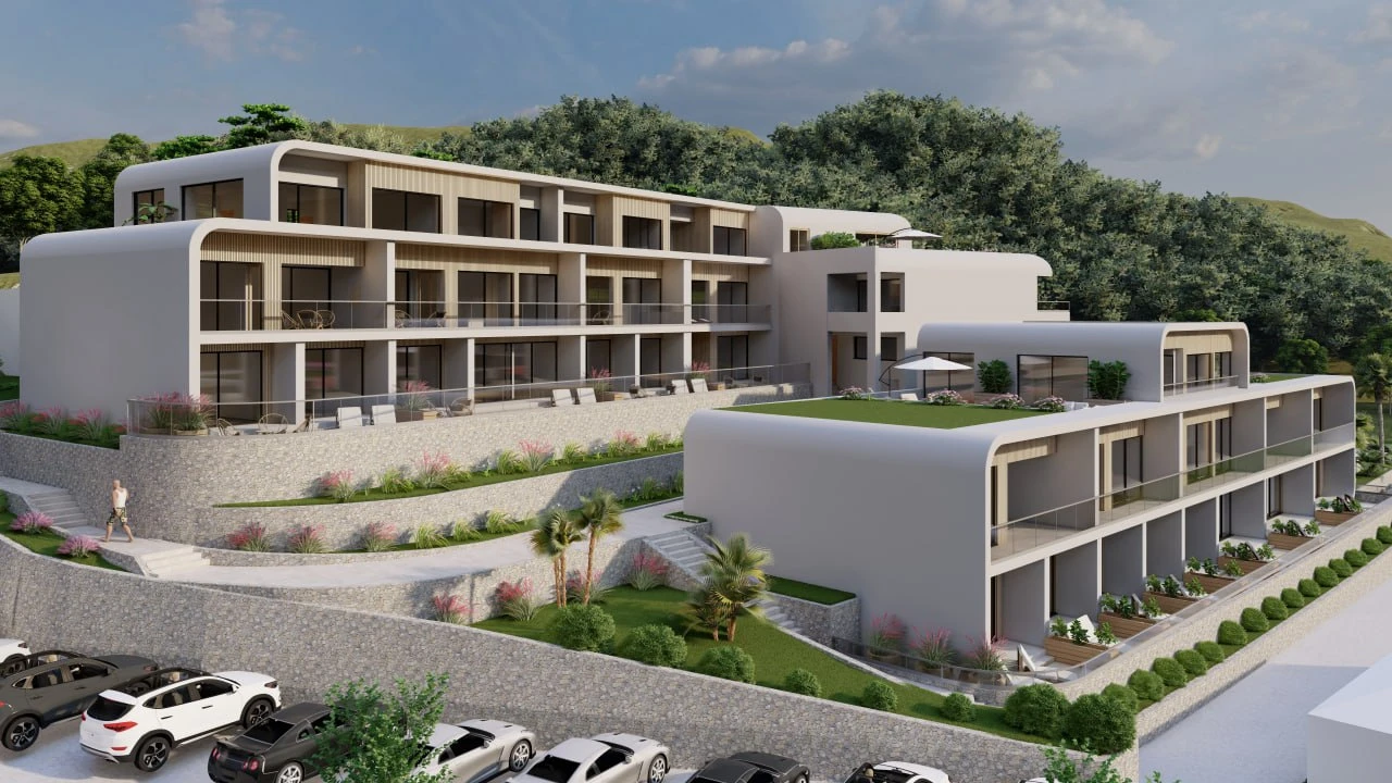 Exclusive Residential Complex with Pool, Tivat