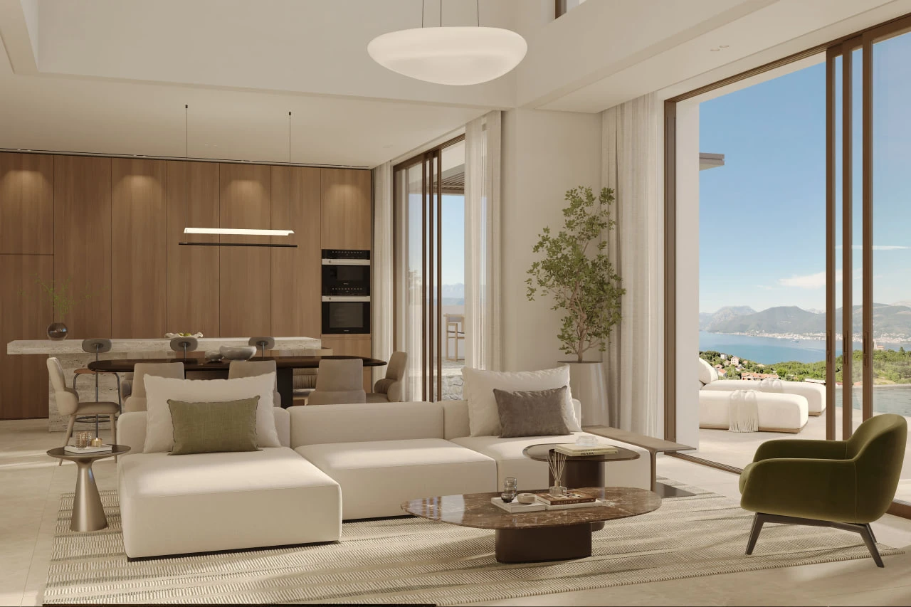 Elegant Golf & Sea View Villa in Luštica Bay — The Peaks Collection
