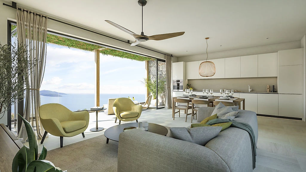 Two-Bedroom Apartment 104 m2 with Panoramic Views