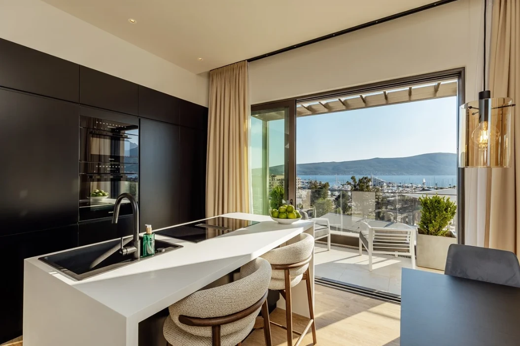 Duplex Penthouse with Panoramic Sea Views — Porto Montenegro