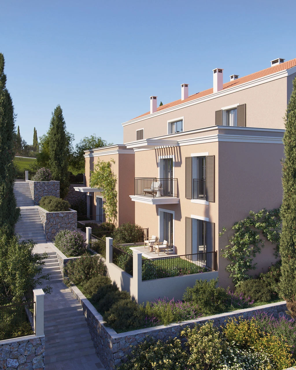 Spacious Three-Bedroom Apartment in the Heart of Lustica Bay