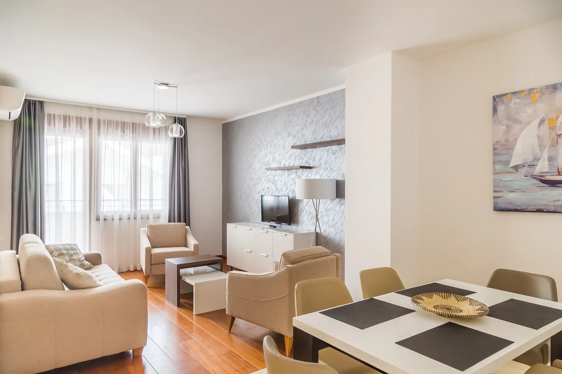 Fully Furnished Apartment near the Sea in Becici
