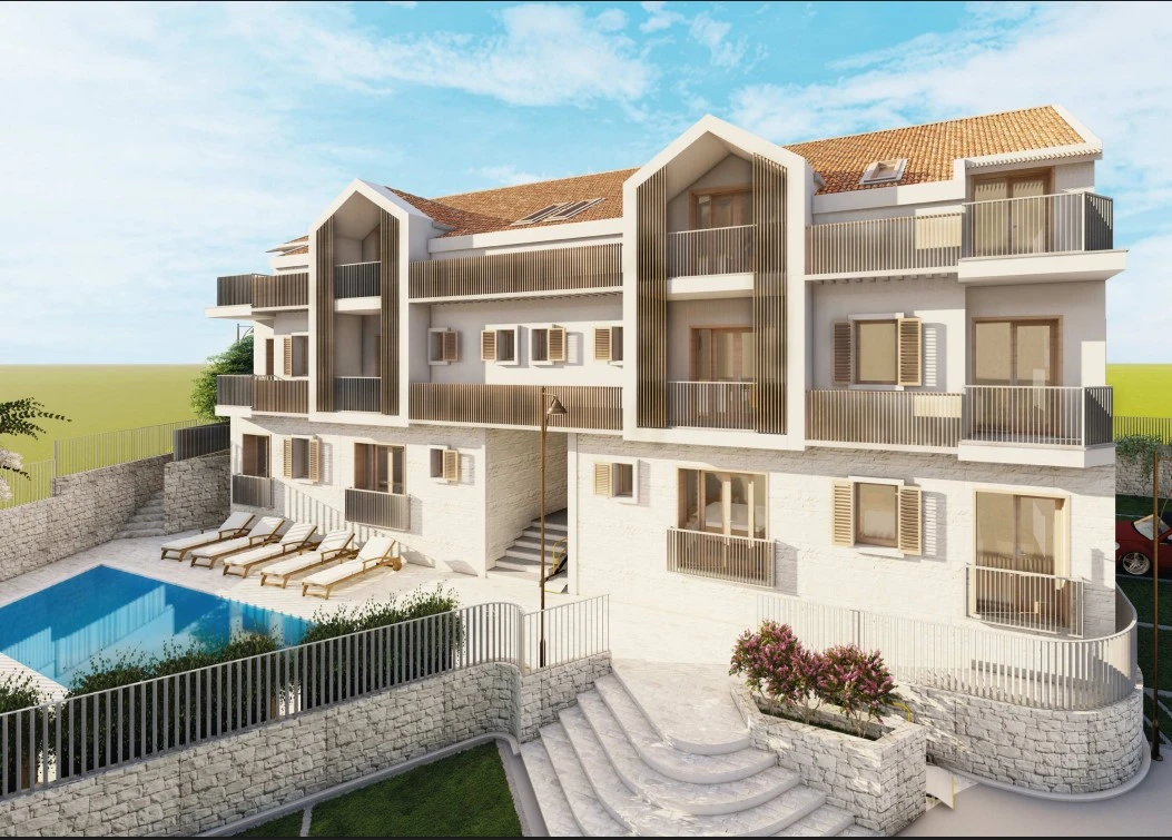 New Resedential Complex with Swimming Pool in Risan