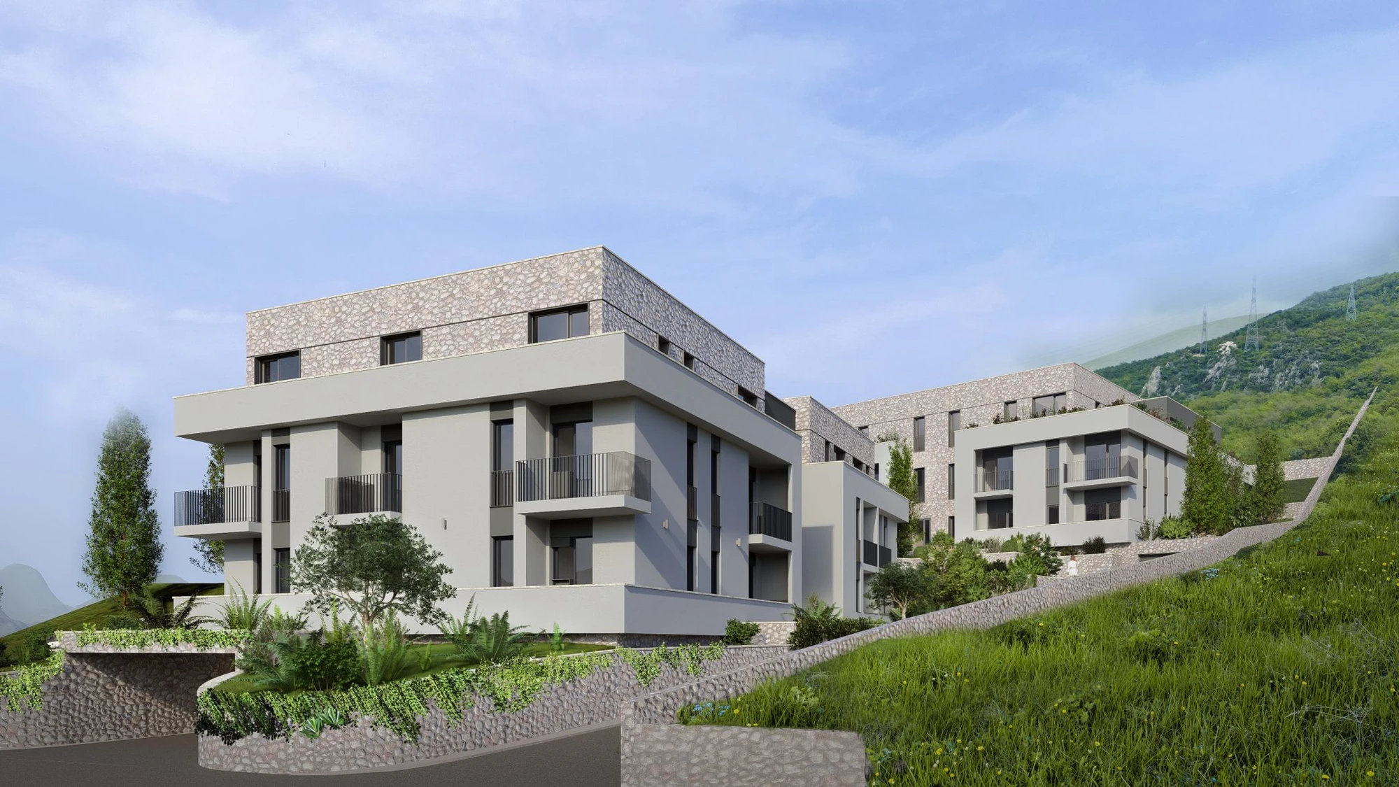 Modern Residential Complex in Lastva Grbaljska, Budva