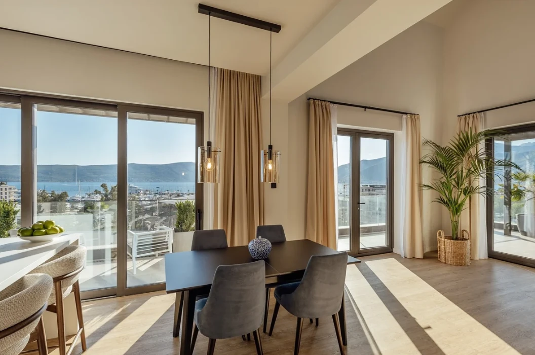 Duplex Penthouse with Panoramic Sea Views — Porto Montenegro