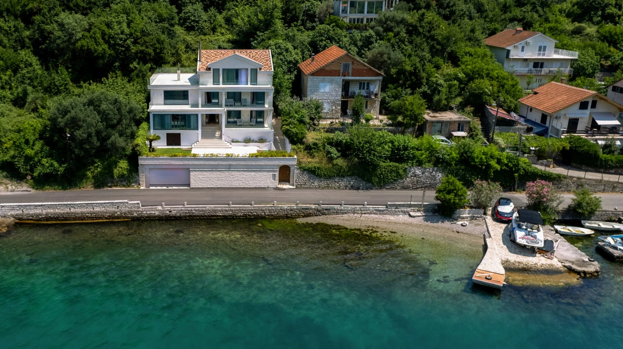 Family Villa on the First Line, The Bay of Kotor