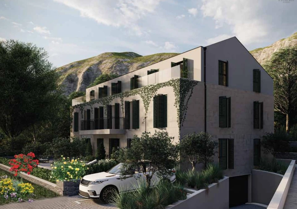 New Apartments Under Construction In Prcanj, Kotor