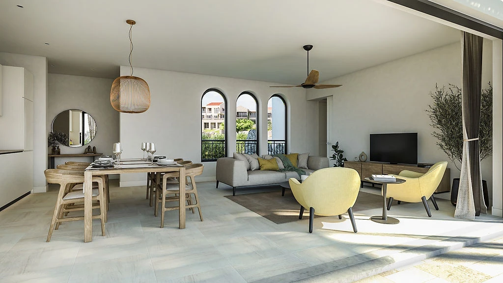 Two-Bedroom Residence with Private Garden