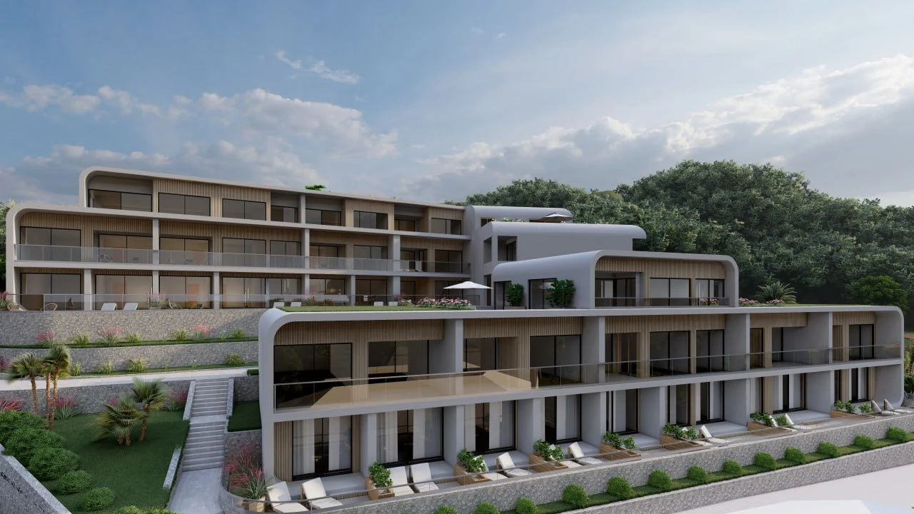 Exclusive Residential Complex with Pool, Tivat