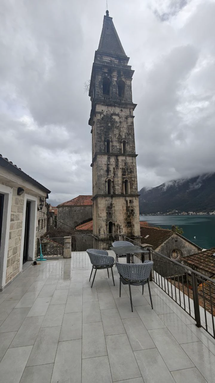Historic Stone House with Magnificent View in Perast