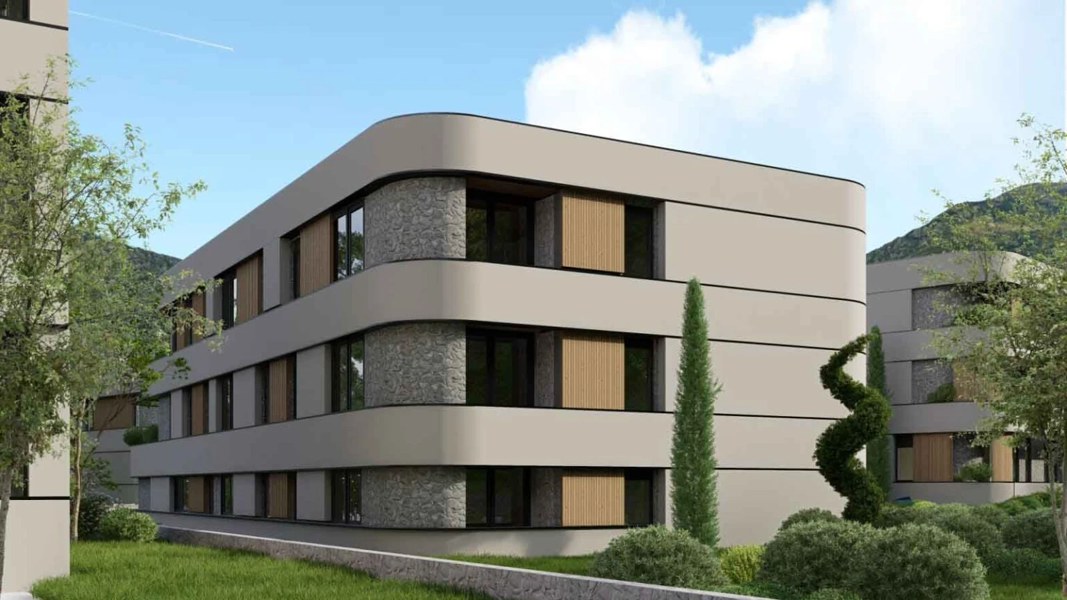 New Development Complex in Lastva Grbaljska, Budva