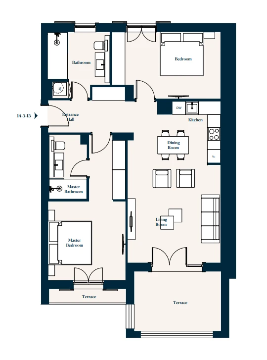 Centrale Apartments: Style and Comfort in the Heart of Luštica Bay