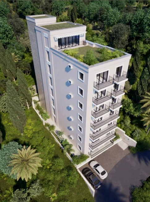 New Residential Building under Construction in Becici