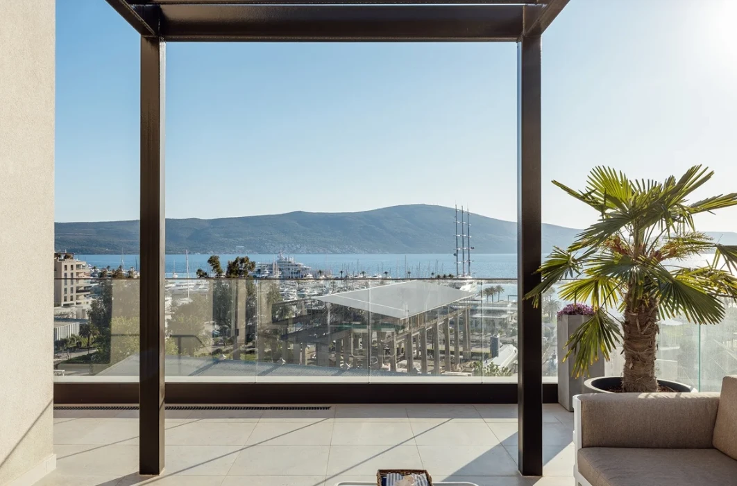 Duplex Penthouse with Panoramic Sea Views — Porto Montenegro