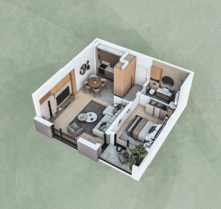 New Residential Complex in a Quiet Place of Radanovici