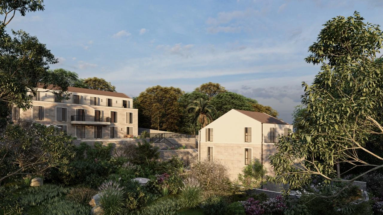 New Apartments Under Construction In Prcanj, Kotor
