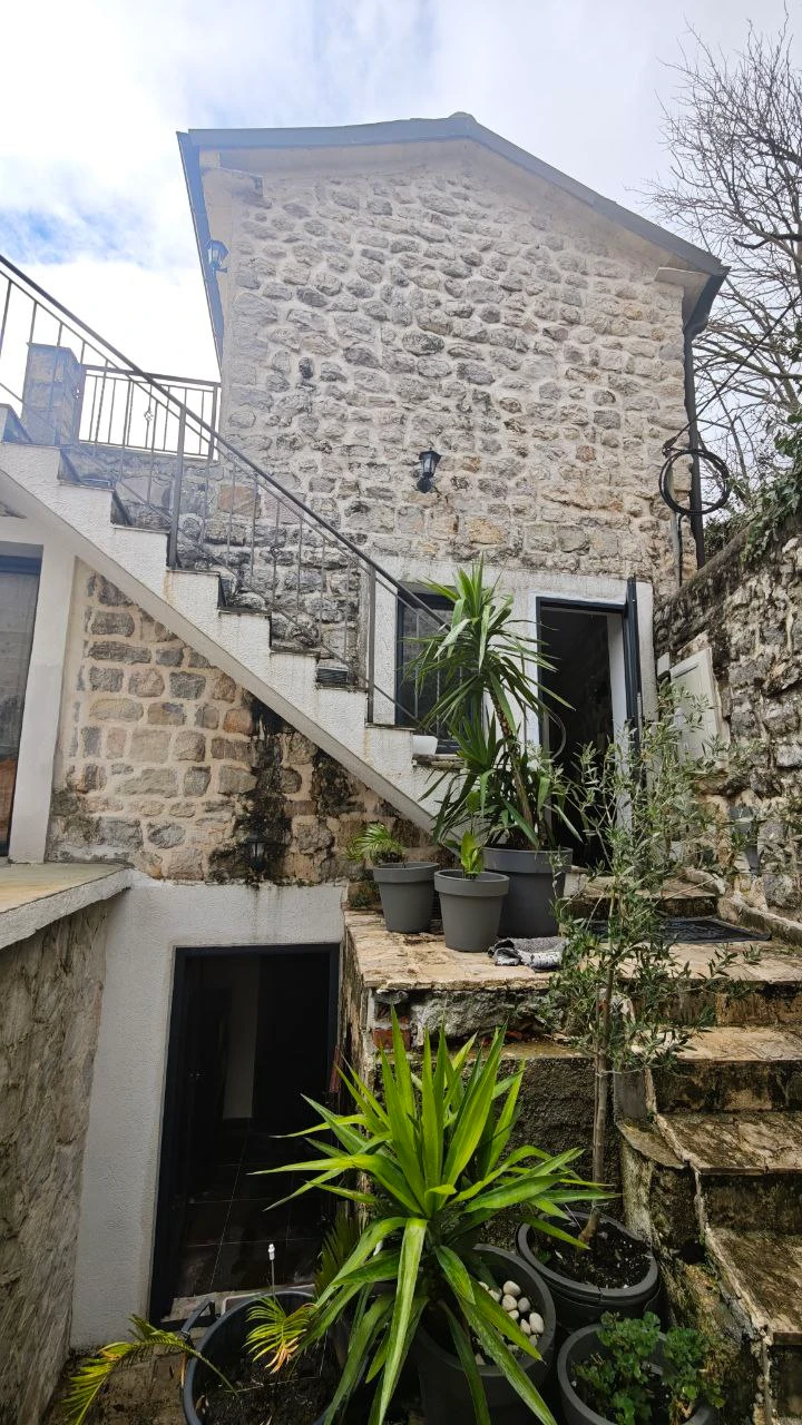 Historic Stone House with Magnificent View in Perast