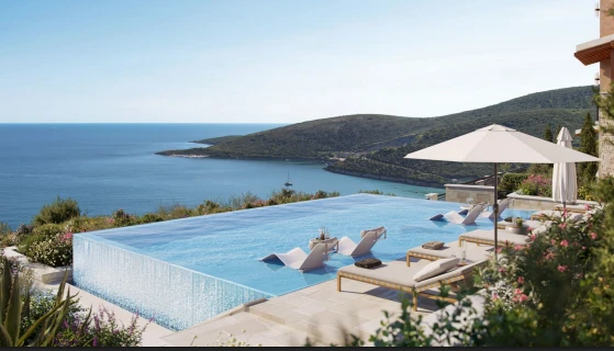 Secluded Hillside Living Overlooking the Marina