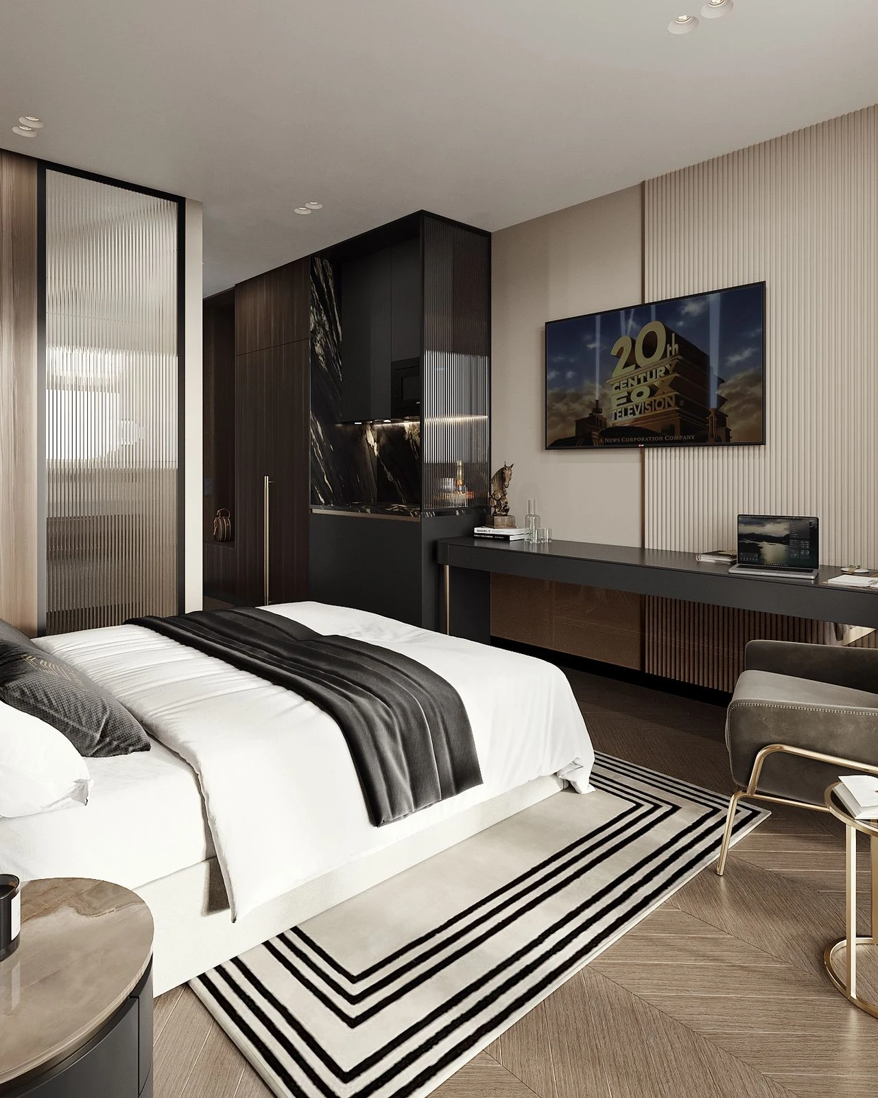 New Residential Complex under Construction, Bar