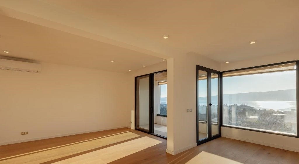 Two-bedroom Duplex with Panoramic Sea View, Donja Lastva, Tivat
