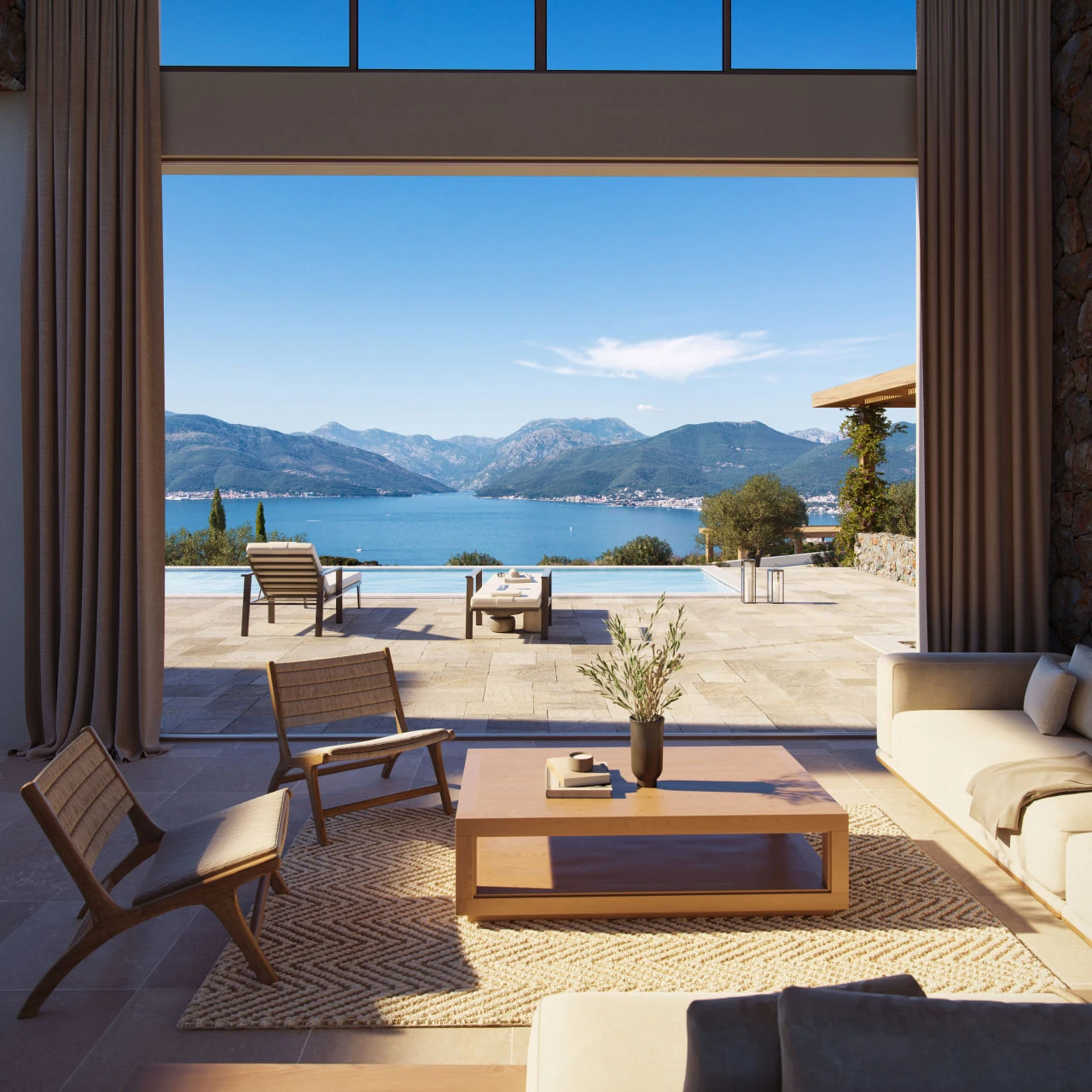 Elegant Golf & Sea View Villa in Luštica Bay — The Peaks Collection