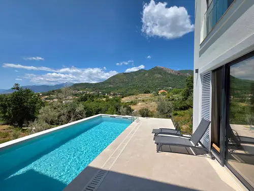 Modern designer villa with a pool in Tivat, Kavac, Tivat