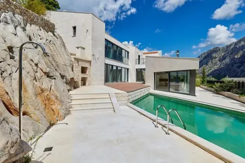 Mediterranean Villa With Panoramic Sea And Mountain Views In Boka Bay, Kotor