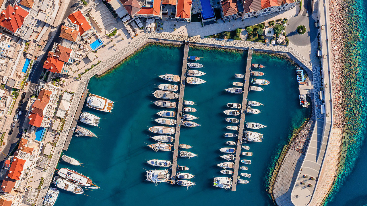 Luštica Bay's Marina