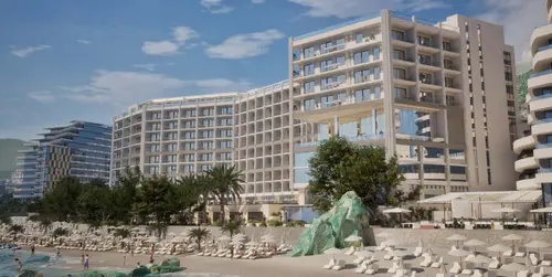 Luxury Waterfront Apartment with 3 Bedrooms in Bečići, Budva