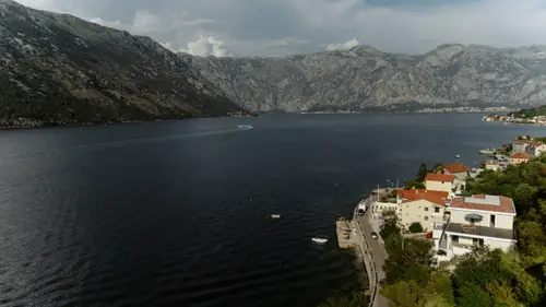 Luxury Waterfront Villa with Private Jetty in the Bay of Kotor, Tivat