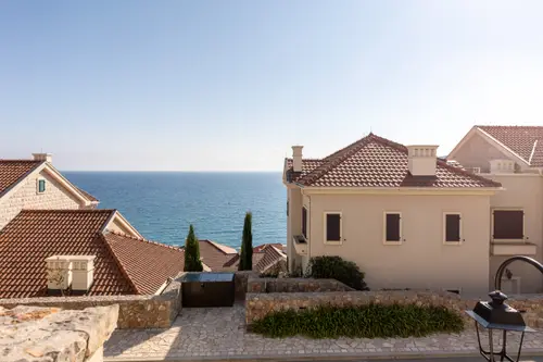 One-bedroom top-floor apartment in IRIS-8, Marina Village, Luštica Bay., Tivat