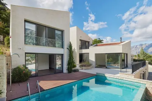 Spacious Villa With Panoramic Sea And Mountain Views, Prcanj, Kotor