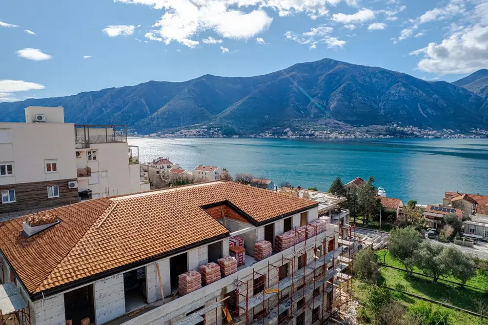 Exclusive Duplex Apartment with Private Yard in Palace Bay, Dobrota, Kotor